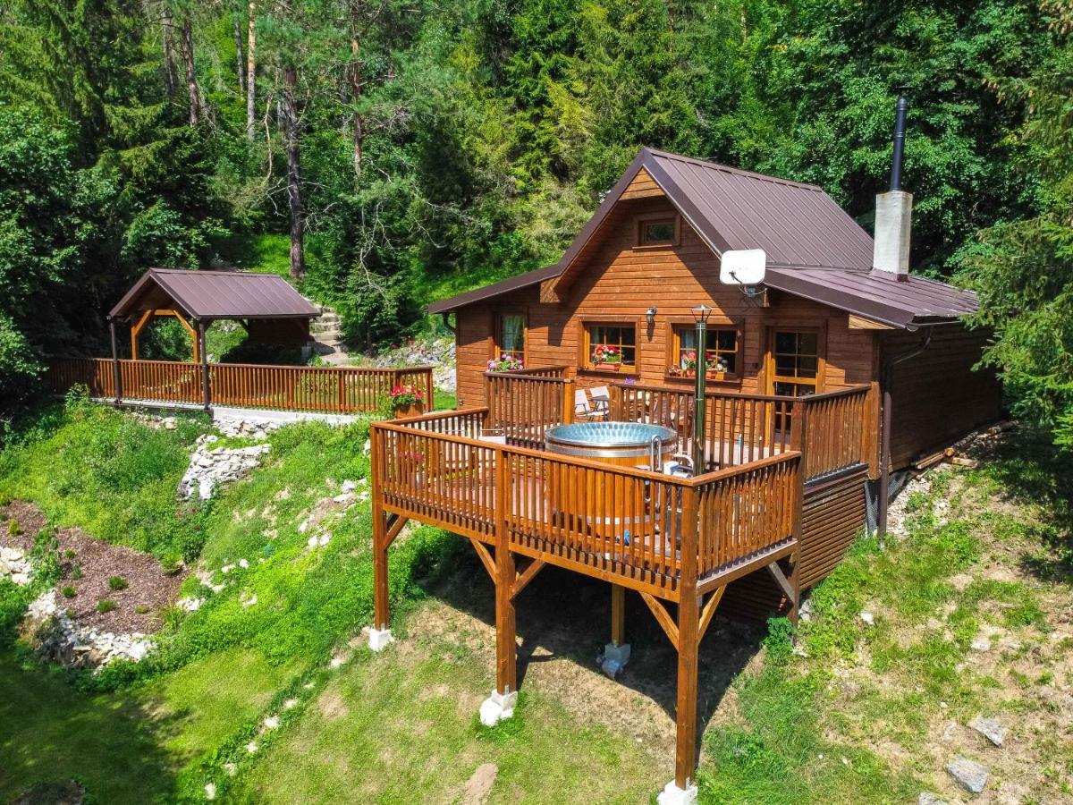 Sovia Wellness Chata S Jacuzzi Kadou A Saunou, Cingov Smižany Exterior foto